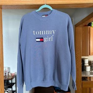 Tommy Girl Blue Sweatshirt